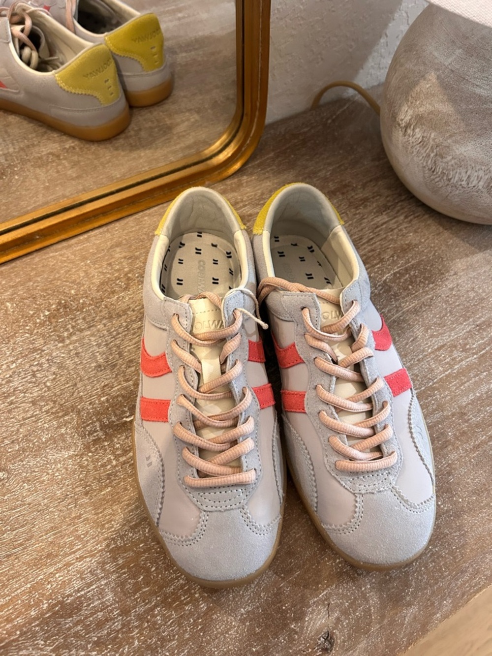 New Free People Coolway Kizuna Sneakers Light Grey - Picture 4 of 8